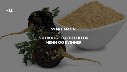 Svart Maca: 5 utrolige fordeler for menn og kvinner
