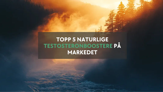 Topp 5 naturlige testosteronboostere på markedet cover