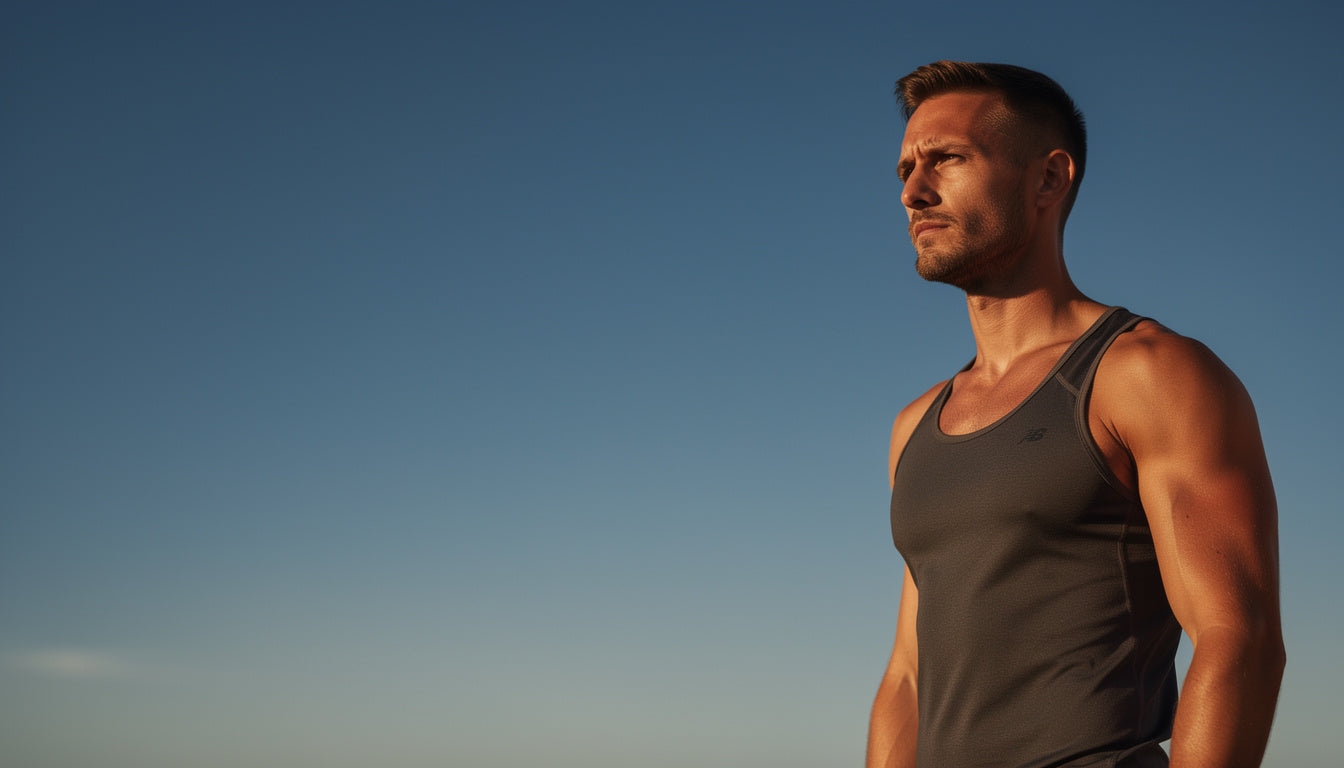 Uniiq hero — athlete at golden hour